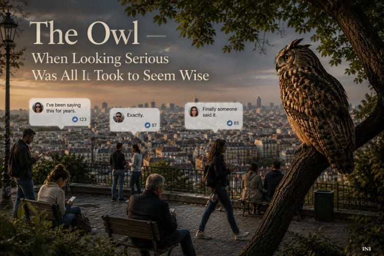 The Owl — When Looking Serious Was All It Took to Seem Wise