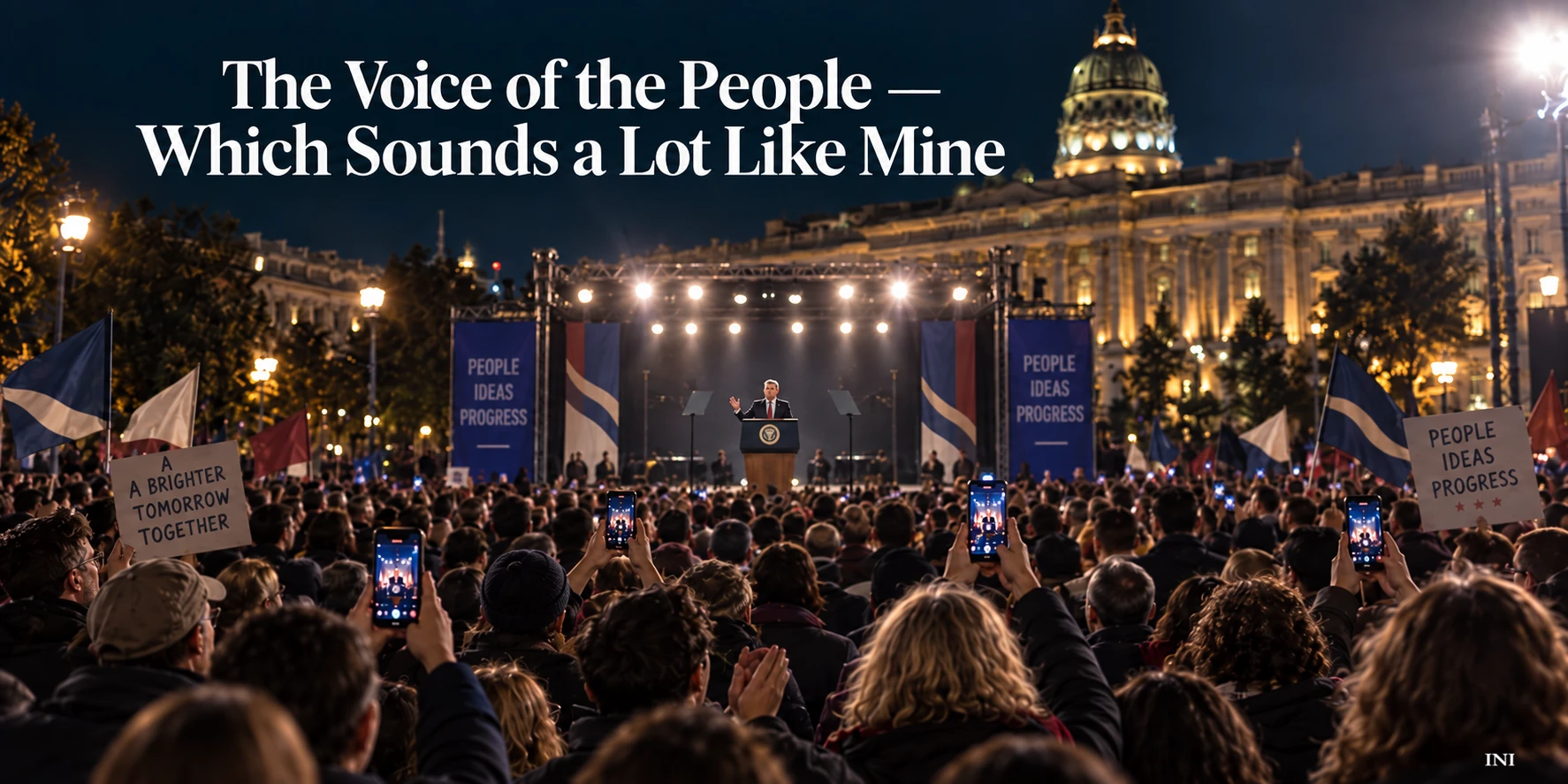 The Voice of the People — Which Sounds a Lot Like Mine