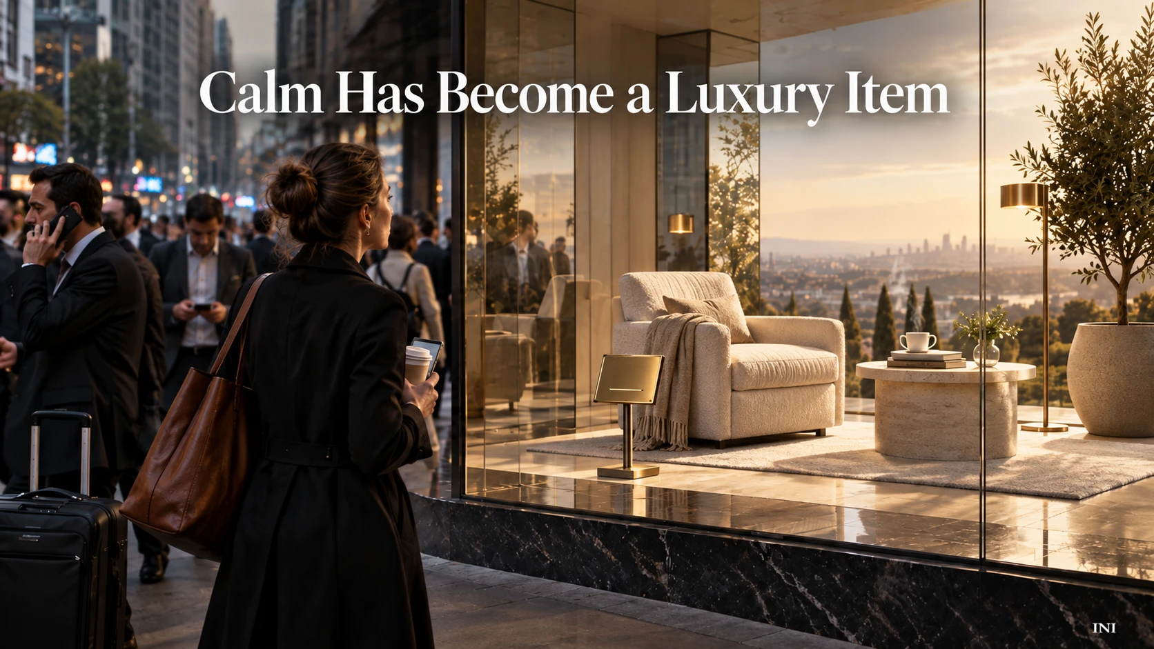 Calm Has Become a Luxury Item