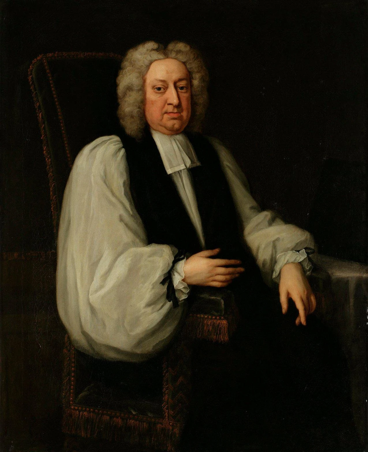 Jonathan Swift — Portrait by Michael Dahl, 1734. Finnish National Gallery. Public Domain (CC0).